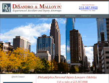 Tablet Screenshot of disandromalloy.com